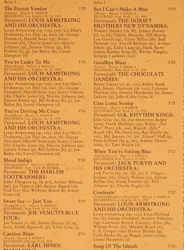 V.A.Odeon Swing Music Vol. 6: Louis Armstrong,Venuti,Jack Purvis, Emi Odeon(054-06 312), D, vg+/vg+,  - LP - H6394 - 4,00 Euro