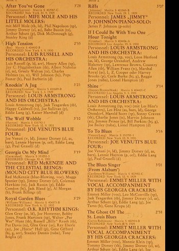 V.A.Odeon Swing Music Vol. 9: Miff Mole...Emmet Miller w.GeorgiaC, Emi Odeon(054-06 315), D,  - LP - H6397 - 5,00 Euro