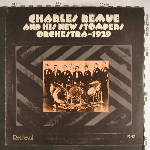 Remue,Charles &h.New Stompers Orch.: 1929, The Recordings, m-/vg+, Retrieval(FG-401), UK, 1974 - LP - H6420 - 7,50 Euro