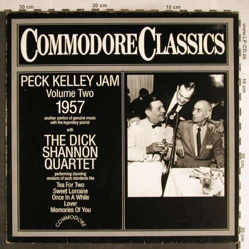 Kelley,Peck  Jam/Dick Shannon Q.: Vol.2, 1957, Commodore(6.25528 AG), D, 1983 - LP - H6438 - 5,00 Euro