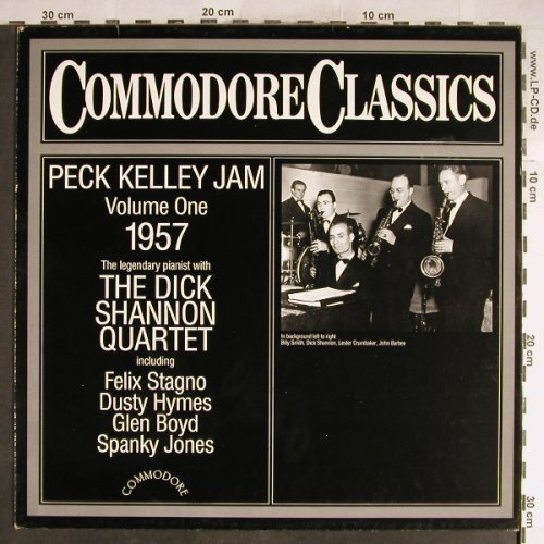 Kelley,Peck  Jam/Dick Shannon Q.: Vol.1, 1957, Commodore(6.25527), D, 1983 - LP - H6439 - 5,00 Euro