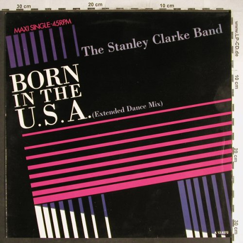 Clarke Band,Stanley: Born In The USA *2/Campo Americano, Epic(A 12.6372), NL, 1985 - 12inch - H6724 - 3,00 Euro