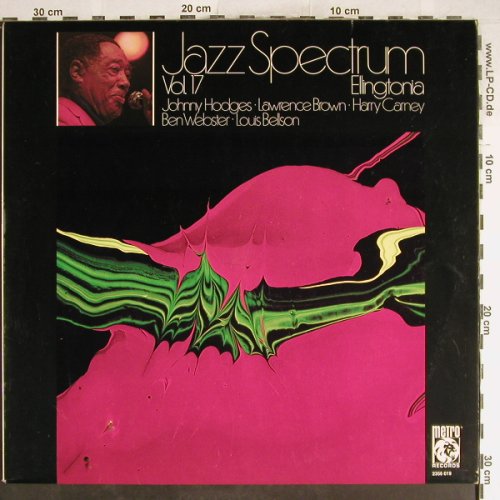 Ellington,Duke by V.A.: Jazz Spectrum Vol.17-Ellingtonia, Metro Rec.(2356 019), D, 1971 - LP - H6740 - 9,00 Euro