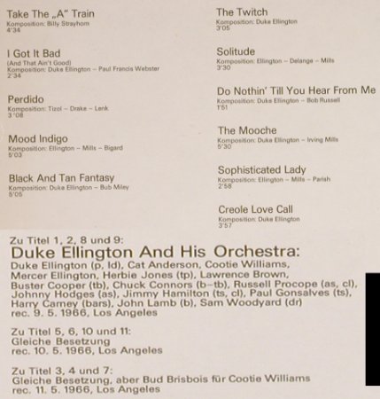 Ellington,Duke: Same, Amiga(8 55 450), DDR, 1975 - LP - H6752 - 5,00 Euro