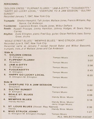 Ellington,Duke & his Orchestra: The Uncollected Vol.4, Decca(6.23578 AG), D, 1978 - LP - H6762 - 6,00 Euro