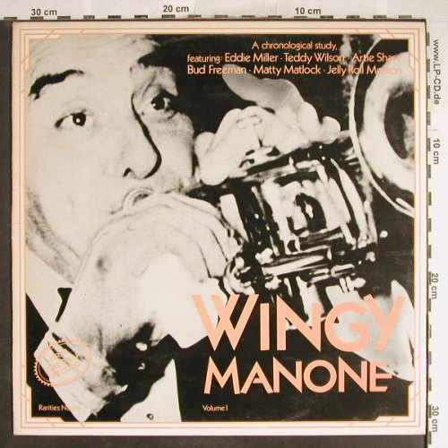 Manone,Wingy: Volume 1, m-/vg+, woc, Rarities(66), UK,  - LP - H6768 - 6,00 Euro