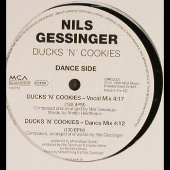 Gessinger,Nils: Ducks'n'Cookies *4, MCA(GRP52321), EC, 1996 - 12inch - H6806 - 3,00 Euro