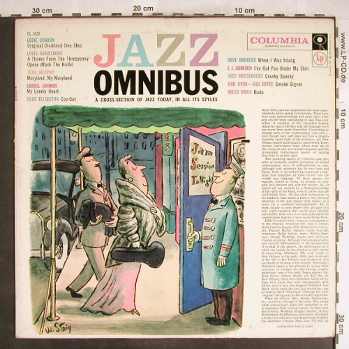 V.A.Jazz Omnibus: Eddie Condon...Miles Davis, vg+/vg+, Columbia(CL 1020), US,  - LP - H6860 - 5,00 Euro
