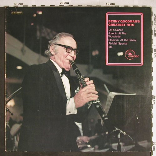 Goodman,Benny: B.G.Greatest Hits, Emidisc(C 048-50709), D,Ri, woc,  - LP - H6978 - 5,50 Euro