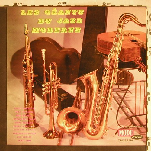 V.A.Les Geants Du Jazz Moderne: Dizzy Gillespie...Zoot Sims, Mode(MDINT 9144), F,  - LP - H6992 - 5,00 Euro