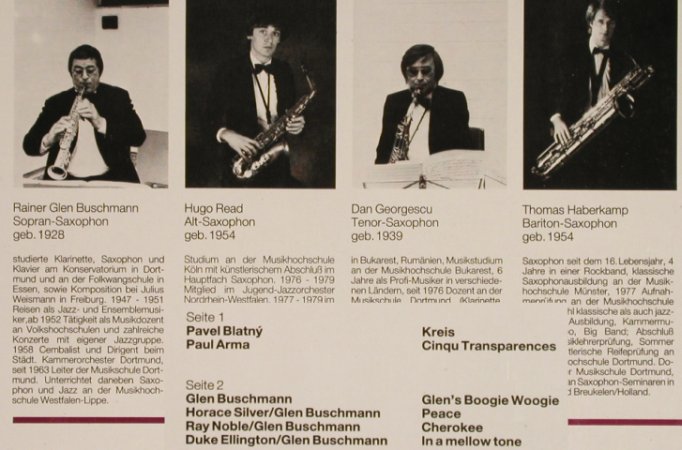 Saxophon-Quartett: Multicolore 2, Life Records(J3E 254.5), D,  - LP - H6999 - 7,50 Euro