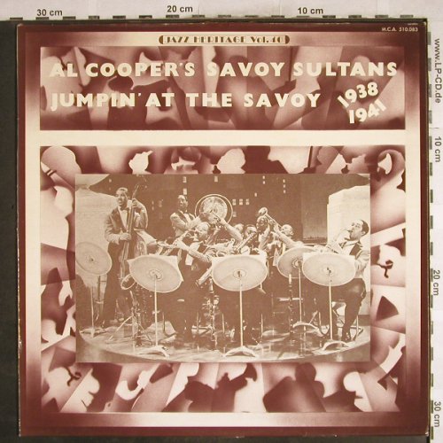 Cooper,Al  Savoy Sultans: Jumpin'at the Savoy, 1938-1940, MCA(MCA 510.083), F,  - LP - H7252 - 9,00 Euro