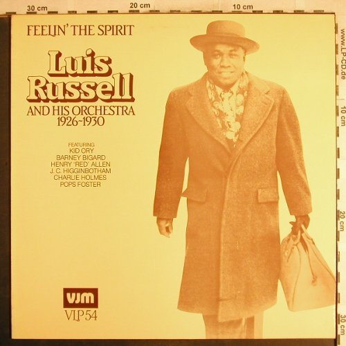 Russell,Luis: Feelin' the Spirit, VJM(VLP 54), UK, 1984 - LP - H7256 - 9,00 Euro