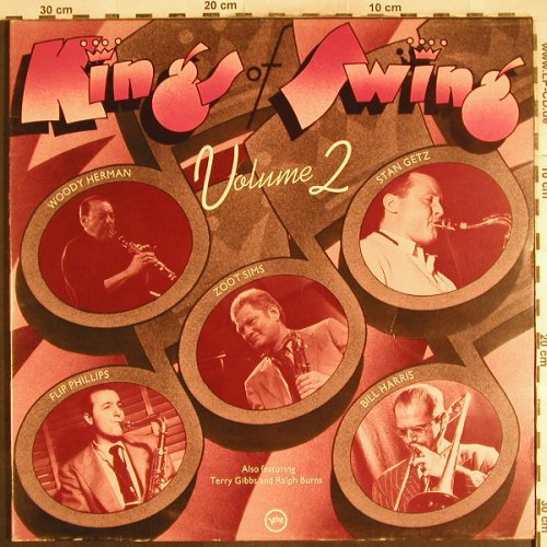 V.A.Kings of Swing Vol.2: Woody Herman,Getz,Flip Philips..., Verve(2683 067), UK,Foc,  - 2LP - H7263 - 9,00 Euro
