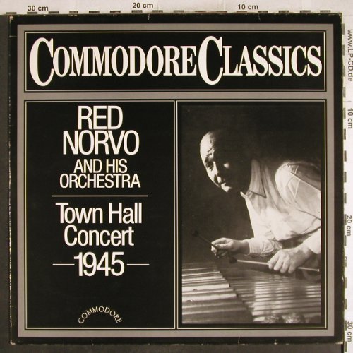 Norvo,Red  and his Orchestra: Town Hall Concert 1945, m-/vg+, Commodore(6.26168 AG), D, 1985 - LP - H7445 - 7,50 Euro