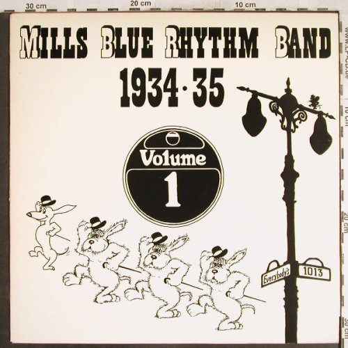 Mills Blue Rhythm Band: 1934-35 Vol.1, vg+/vg+, Everybody(e-1013), S,  - LP - H7456 - 5,00 Euro