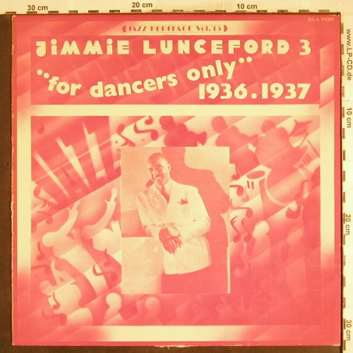 Lunceford,Jimmie: 3 -For dancers only,1936-37,m-/vg+, MCA(510.032), F,  - LP - H7466 - 6,00 Euro