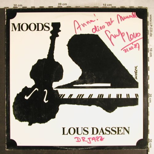 Dassen,Lous & Holger Clausen: Moods, WOC, m-/vg+, Dr.Jazz Records(D 8702), D, 1987 - LP - H7667 - 7,50 Euro