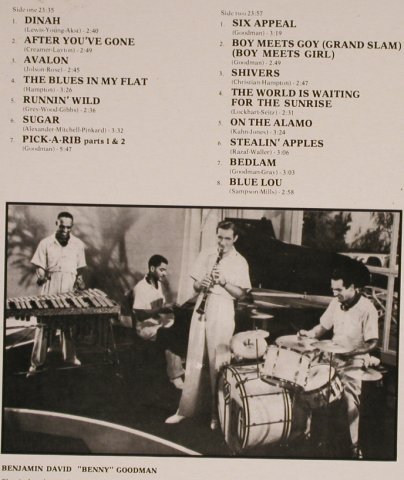 Goodman,Benny: King of Swing-Small Combos, Giants Of Jazz(LPJT 34), I, m-/vg+,  - LP - H7887 - 5,50 Euro