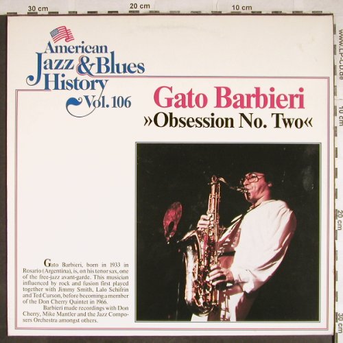 Barbieri,Gato: Obsession No.Two, Tobacco Road(B/2606), D, Ri,  - LP - H8088 - 9,00 Euro