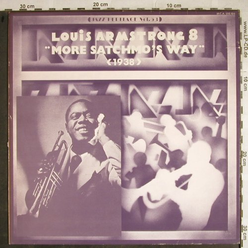 Armstrong,Louis: More Satchmo's Way, 1938, m-/vg+, MCA(MCA 510.104), F,  - LP - H8542 - 5,00 Euro