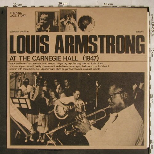 Armstrong,Louis: At Carnegie Hall (1947), woc, stoc, Joker(SM 3614), I,  - LP - H9189 - 4,00 Euro