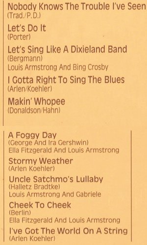 Armstrong,Louis: The Best Of, Club-Sonderauflage, Verve (61 503), D, 1971 Typ: LP Best.-Nr.: V103 Preis: 9,00 Euro
