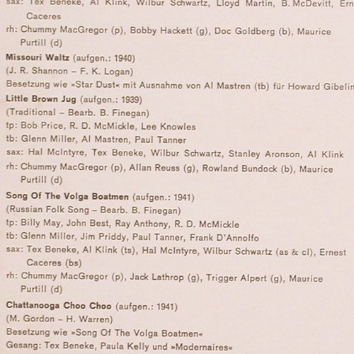Miller,Glenn: In Seinen Größten Erfolgen(1939-42), RCA/S*R-Sonderauflage(73 676), D,  - LP - V1261 - 7,50 Euro