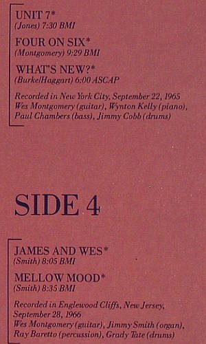 Montgomery,Wes: The Small Groups Recordings, Foc, Verve(2615 043), D, 1976 - 2LP - V1348 - 20,00 Euro