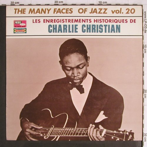 Christian,Charlie / Dizzy Gillespie: The Many Faces of Jazz, Vol.20,live, Mode (CMDEVR 9738), F, vg+/m- Typ: LP Best.-Nr.: V1353 Preis: 9,00 Euro