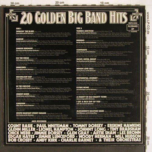 V.A.20 Golden Big Band Hits: Count Basie... Paul Whiteman,20 Tr., MCA(6.22442 AP), D, 1976 - LP - V136 - 6,00 Euro