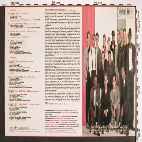 V.A.Freedom Principle Vol.2: Acid Jazz & other illicit Grooves, Polydor(837 925-1), UK, 1989 - LP - V1528 - 6,00 Euro