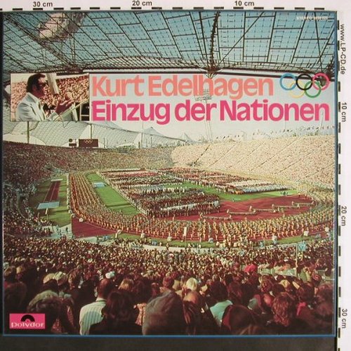 Edelhagen,Kurt: Einzug der Nationen, Box, Polydor (2638 020), D, 1972 Typ: 2LP Best.-Nr.: V1537 Preis: 7,50 Euro