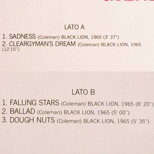 Coleman,Ornette: I Grandi del Jazz, Foc, Fabbri Editori, GdJ11 (297499), I Typ: LP Best.-Nr.: V1582 Preis: 9,00 Euro