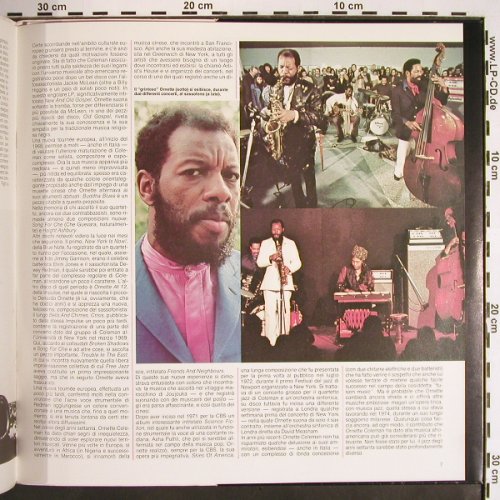 Coleman,Ornette: I Grandi del Jazz, Foc, Fabbri Editori, GdJ11 (297499), I Typ: LP Best.-Nr.: V1582 Preis: 9,00 Euro