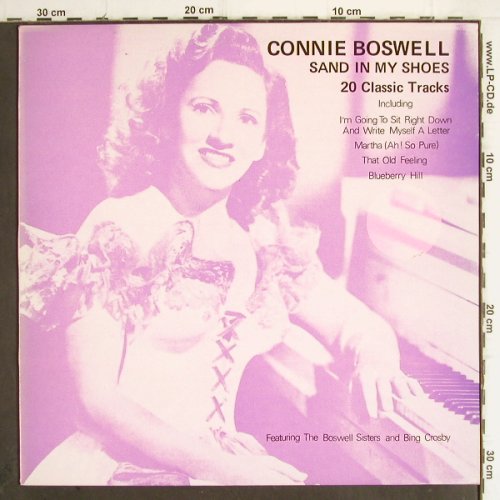 Boswell,Connie: Sand in my Shoes, m-/vg+, MCA (MCL 1689), UK, 1982 Typ: LP Best.-Nr.: V15 Preis: 9,00 Euro