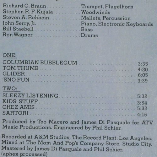 Auracle: Glider, m /vg+, Chrysalis (6307 624), D, 1978 Typ: LP Best.-Nr.: V1653 Preis: 6,00 Euro