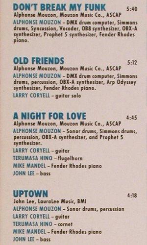 Mouzon,Alphonse & Larry Coryell: The 11th Home, Metronome(829 252-1), D, 1985 - LP - V1725 - 9,00 Euro