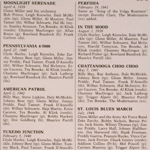 Miller,Glenn: Same (1939-1944), Giants Of Jazz(LPJT 12), I, 1984 - LP - V177 - 7,50 Euro