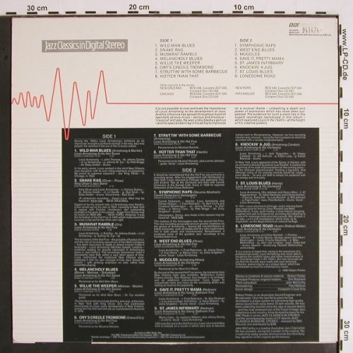 Armstrong,Louis: Great Original Performances 1923-31, BBC (REB 597), UK, 1985 Typ: LP Best.-Nr.: V1787 Preis: 7,50 Euro