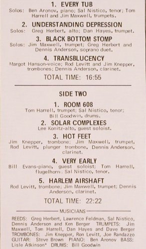 National Jazz Ensenble: Vol.1 - Chuck Israels, Director, Chiaroscuro Records(CR 140), US, 1976 - LP - V1796 - 9,00 Euro