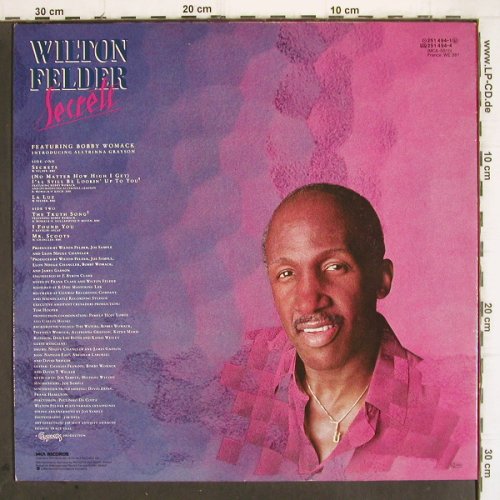 Felder,Wilton: Secrets feat.Bobby Womack, MCA (251 494-1), D, 1984 Typ: LP Best.-Nr.: V182 Preis: 6,00 Euro