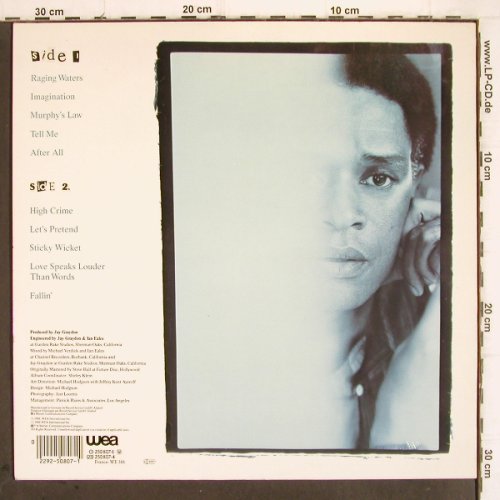 Jarreau,Al: High Crime, WEA (250 807-1), D, 1984 Typ: LP Best.-Nr.: V187 Preis: 6,00 Euro
