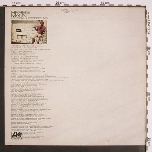 Mann,Herbie: London Underground, Atlantic(ATL 50 032), D, 1974 - LP - V1945 - 12,50 Euro
