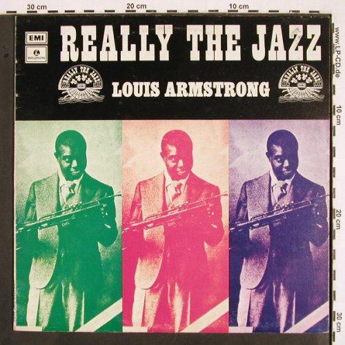 Armstrong,Louis: Really the Jazz  (1925-1928), Parlophone/EMI(C 034-05669), I, 1974 - LP - V2093 - 9,00 Euro