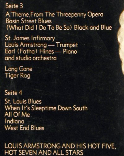 Armstrong,Louis: This Is ..,Satchmo'70, Foc, CBS(S 66242), D, 1973 - 2LP - V2099 - 9,00 Euro