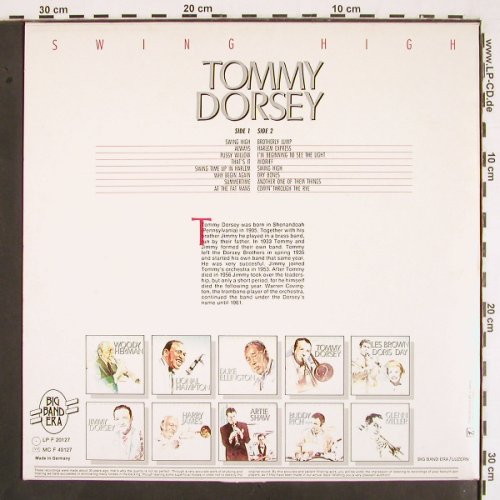 Dorsey,Tommy: Swing High, Astan(20127), D,Ri,  - LP - V2164 - 6,00 Euro