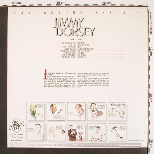 Dorsey,Jimmy: Can Anyone Explain, Big Band Era(LP F 20130), D,Ri,  - LP - V2166 - 7,50 Euro
