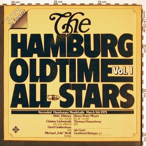 Hamburg Oldtime All Stars: In Concert,Vol.1, Telefunken(6.22299 AG), D, 1975 - LP - V2190 - 9,00 Euro