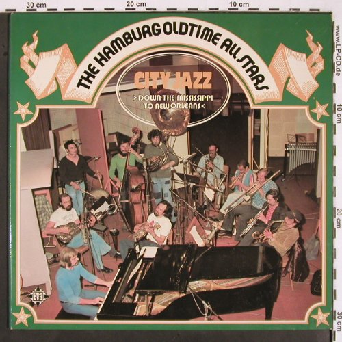Hamburg Oldtime All Stars: City Jazz,Foc, Telefunken(TS 3288/1-2), D, 1974 - 2LP - V2191 - 9,00 Euro